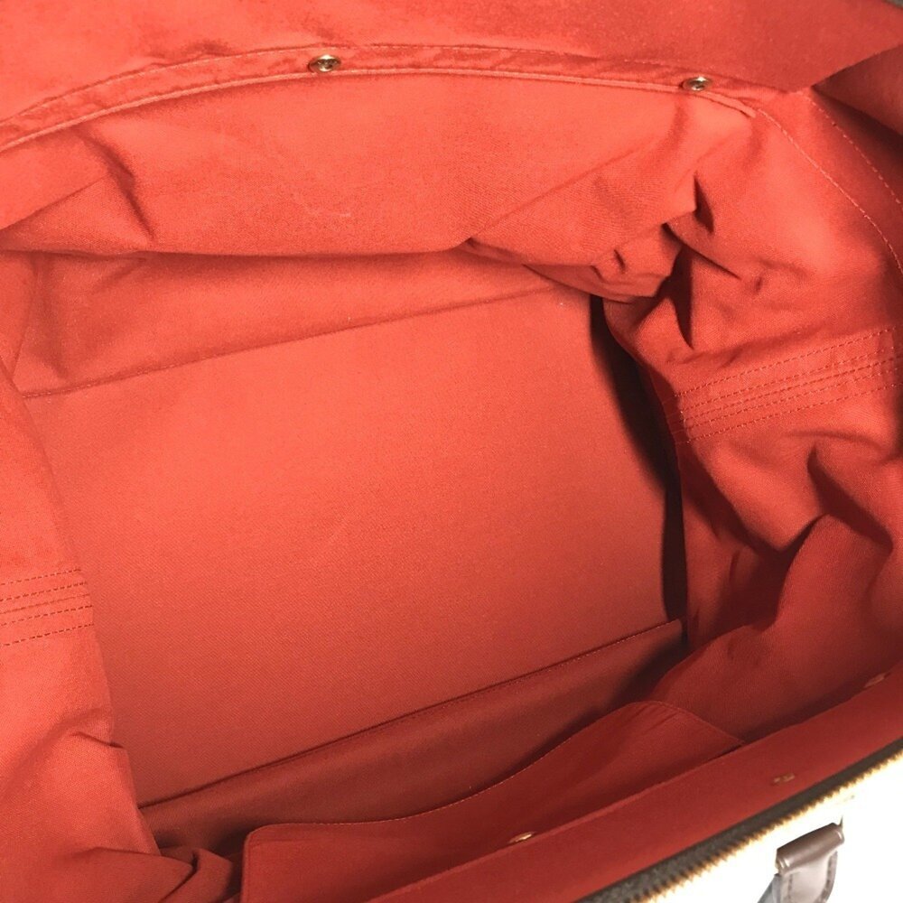 LOUIS VUITTON Authentic Brown Damier Canvas Boston Bag - Picture 11 of 14